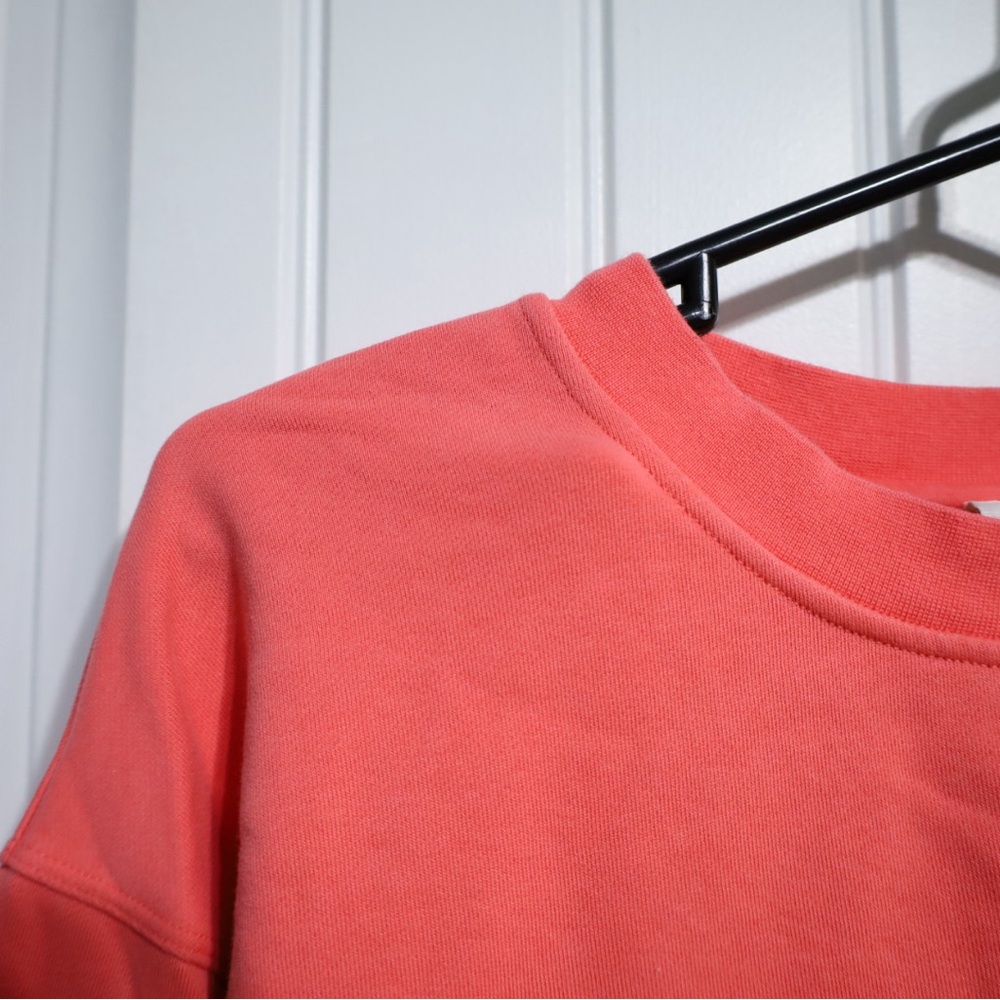 Lululemon Perfectly Oversized Crew Raspberry Cream Womens Size 4 - Picture 3 of 8